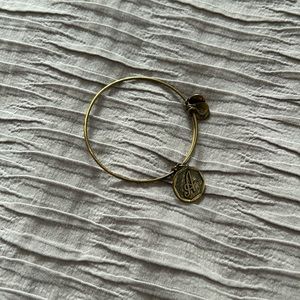 Alex and ani “A” bracelet